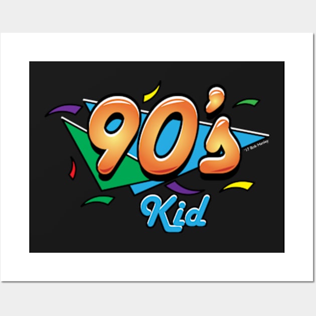 90's kid Wall Art by Illustratorator